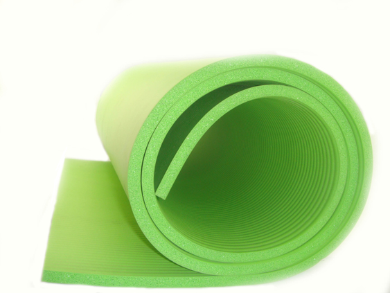 <span style='color:#FF0000'>Estera verde de Yoga de NBR espumado</span>